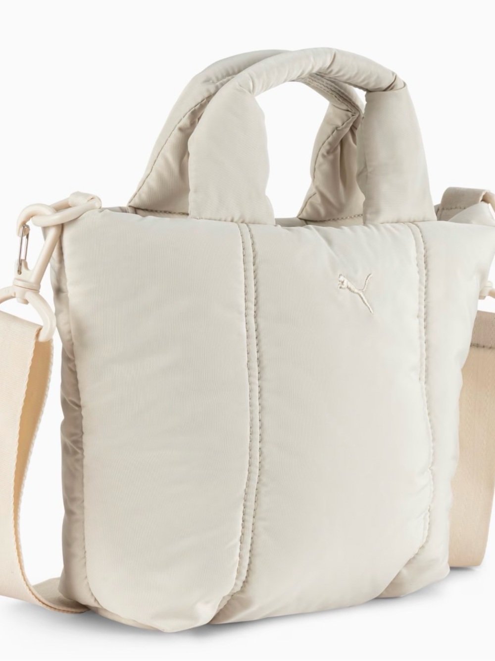 Puma Cream Puffer Shoulder Bag
